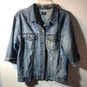 Jean Jacket Denim The Blues Big Heart navy Medium
